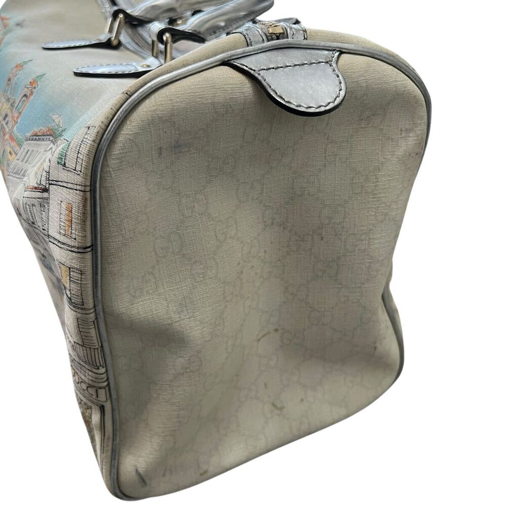GUCCI Anniversary of the Roma Boutique Joy Satchell GG Canvas Hand Bag - Picture 5 of 10